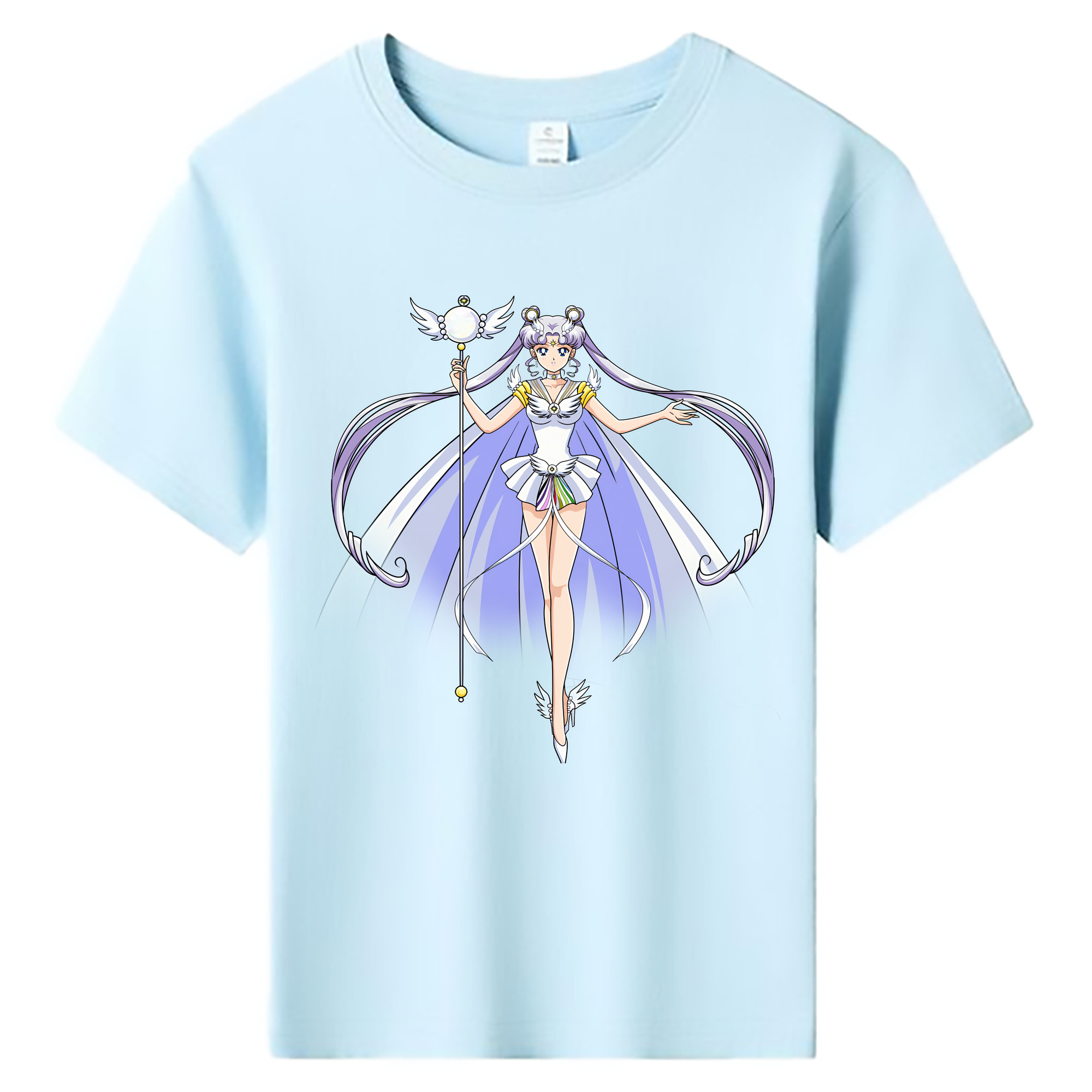 （画像用） 美少女戦士セーラームーン 月野 うさぎ つきの うさぎ Sailor Moon Tsukino Usagi 綿100％キッズTシャツ（フロントプリント）